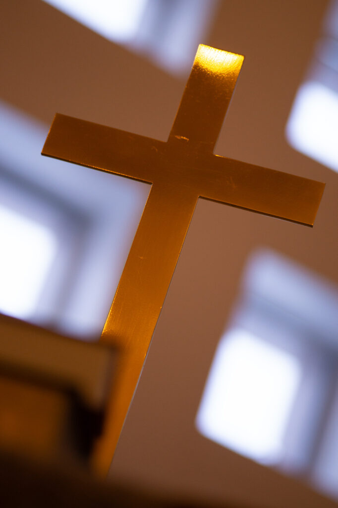Kross í kapellu